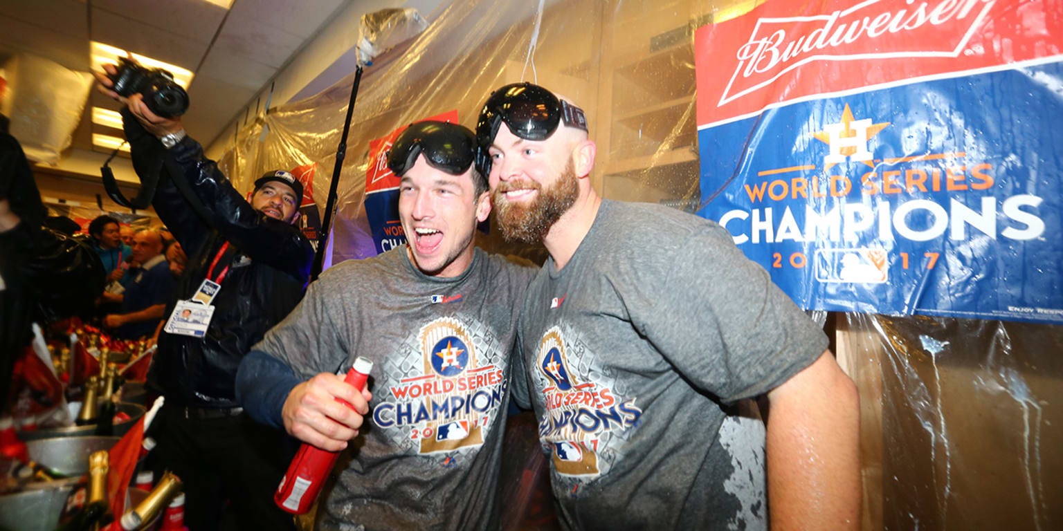 Astros Spent Almost $400K On Champagne To Celebrate World Series