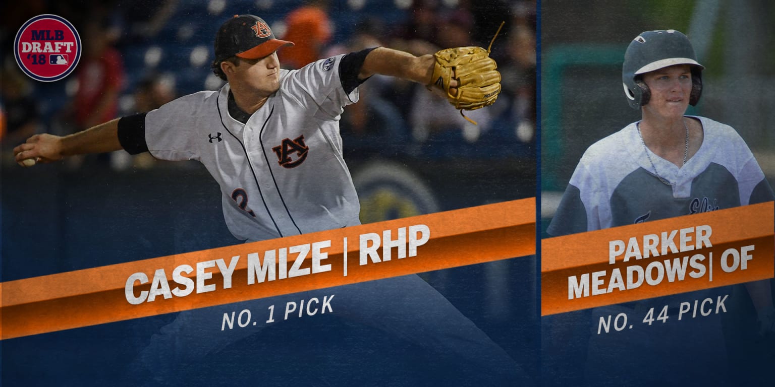 Tigers draft Auburn right-hander Casey Mize with No. 1 pick