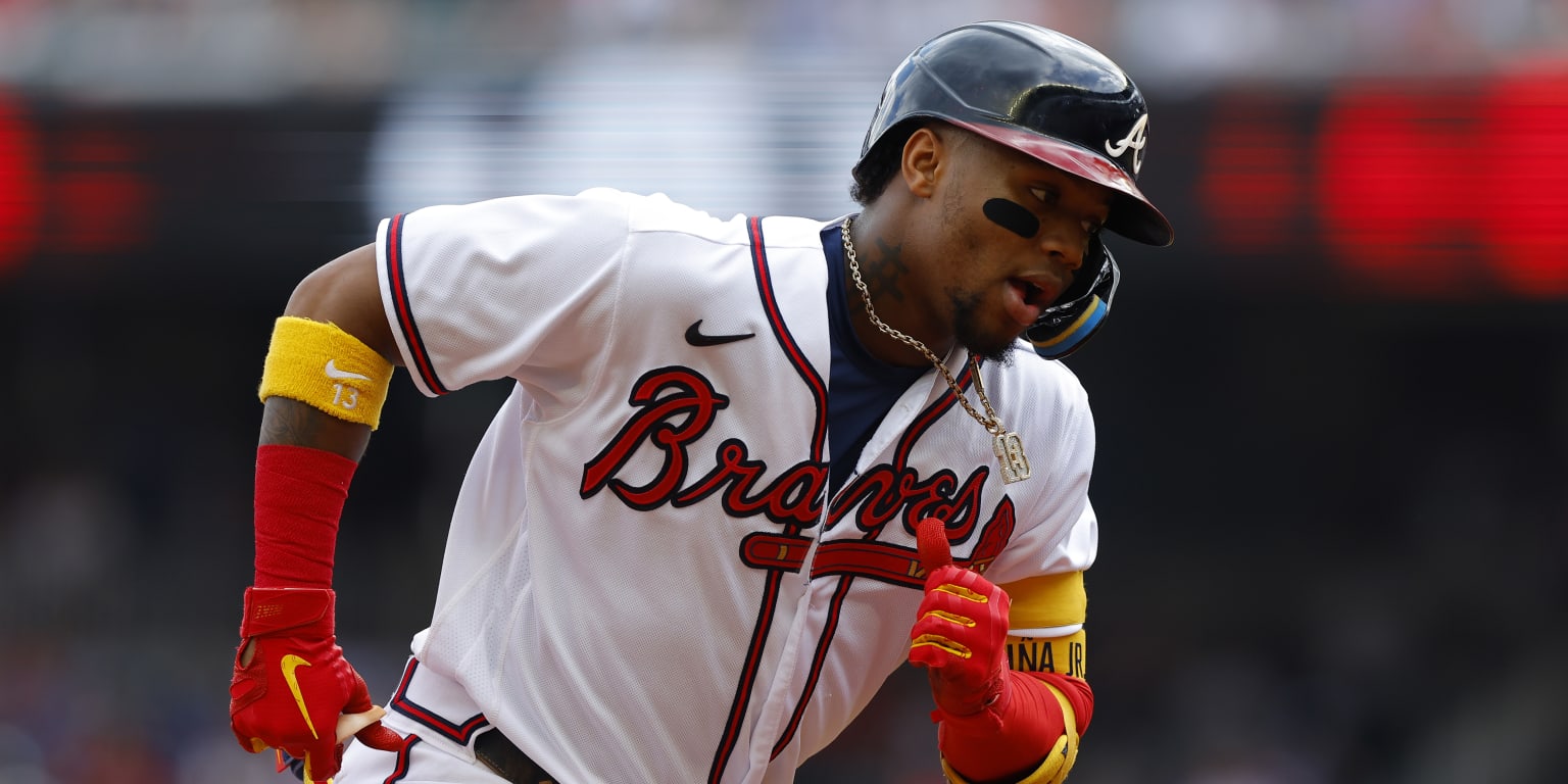 Braves star Ronald Acuña Jr. is first to hit 20 homers, steal 40 bases and  drive in 50 before break - The San Diego Union-Tribune