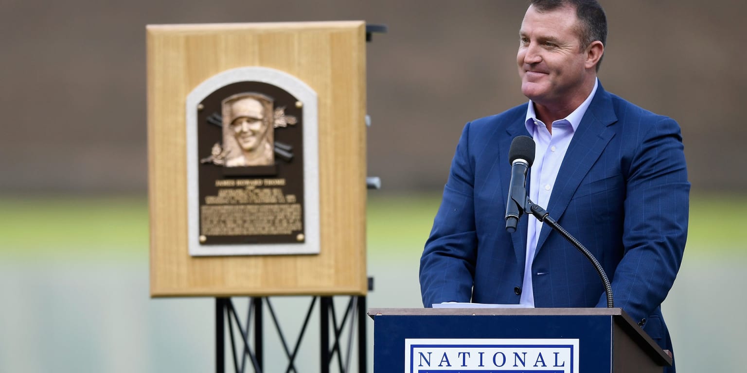 Jim Thome's Hall of Fame journey: From Twins foe to beloved teammate