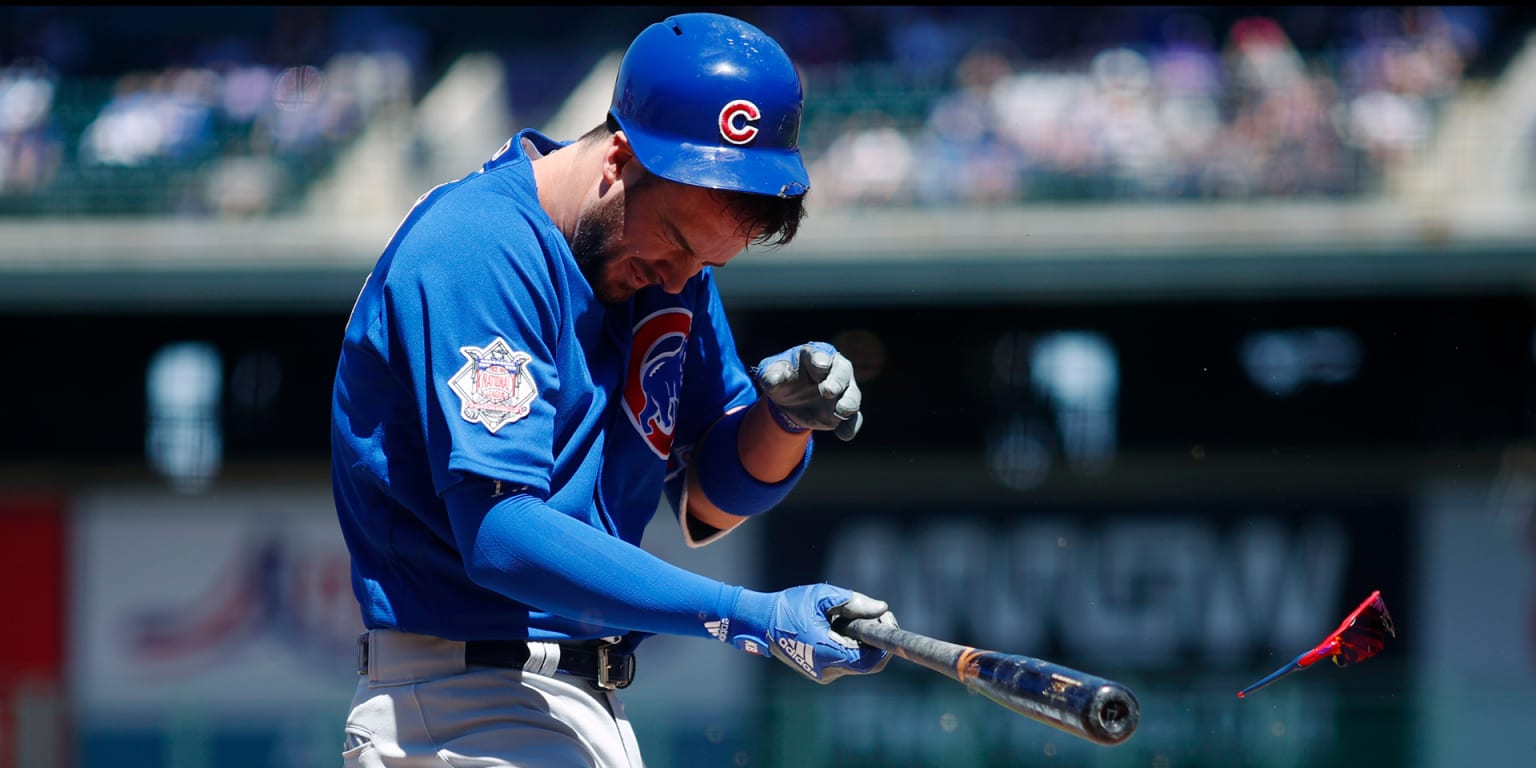 Cubs' Kris Bryant exits game after hit by pitch vs. Cleveland with