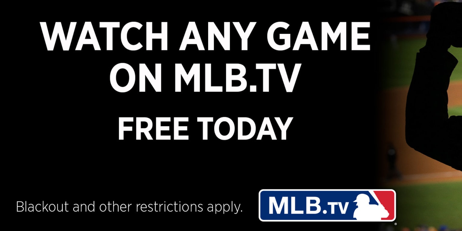 MLB free weekend