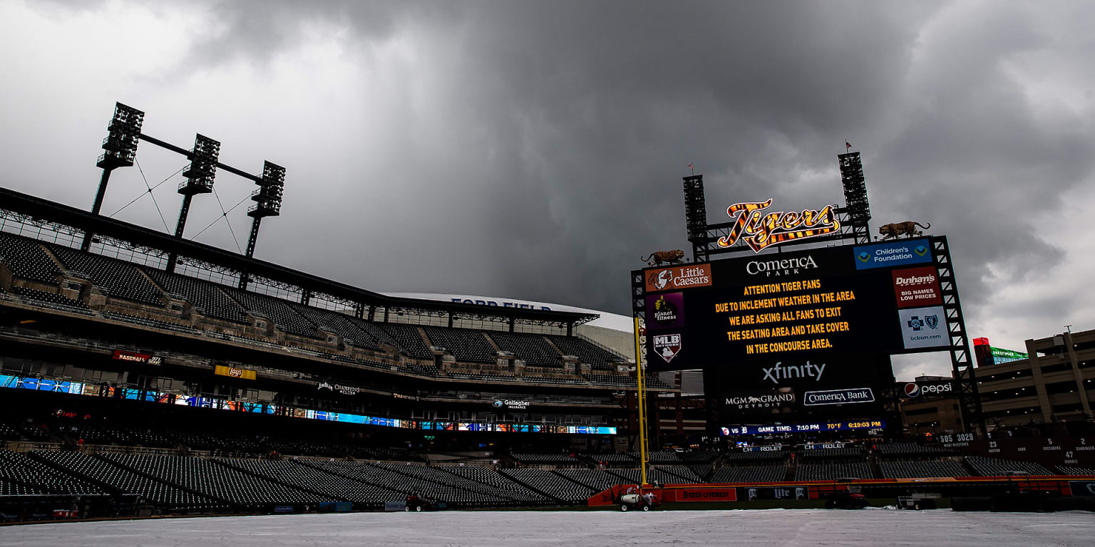 Guardians May 27 game vs. Tigers rained out