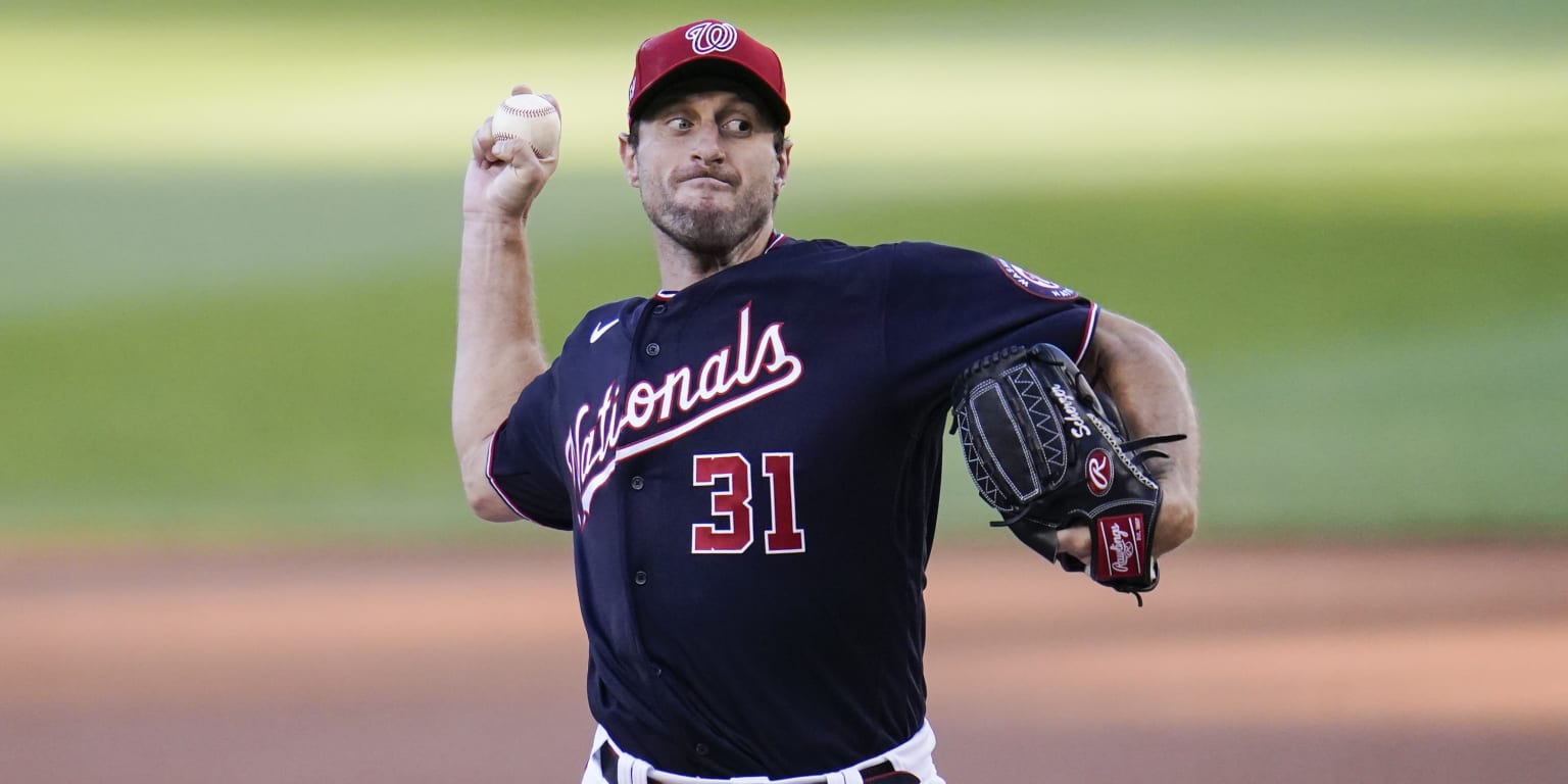 Look: Max Scherzer eyes removed from Nats Park wall - DC Sports King