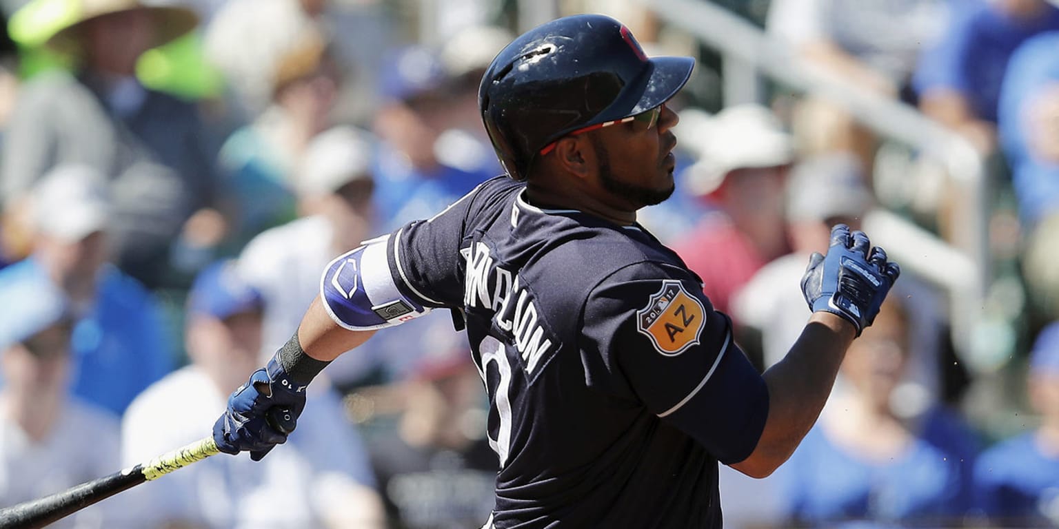 Edwin Encarnacion hits first Indians homer