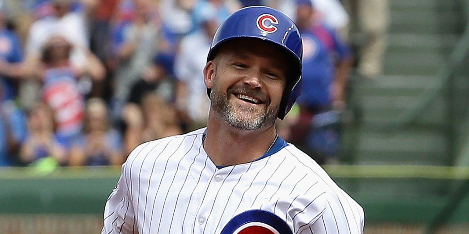 David Ross presented with 100th home run ball