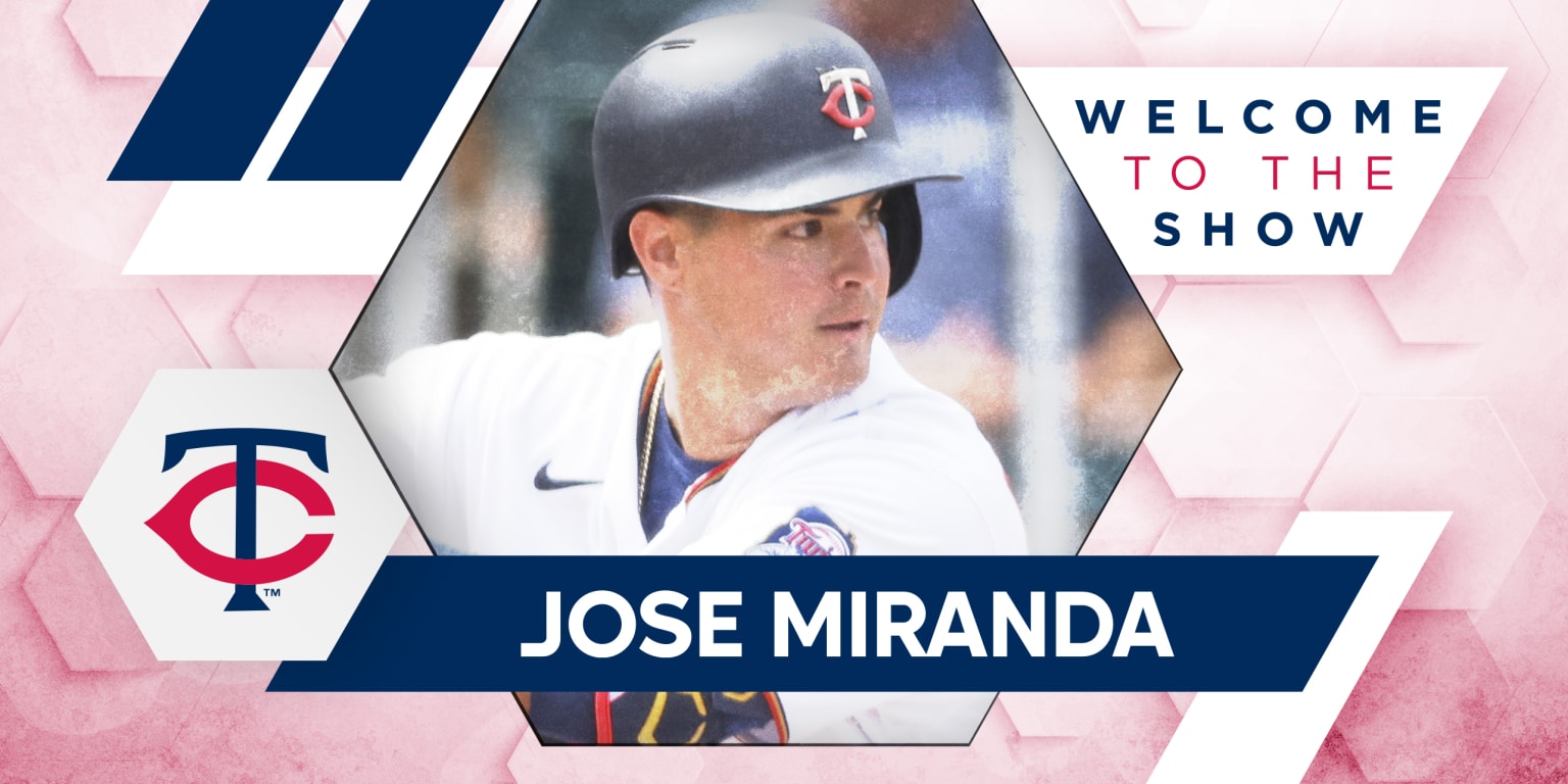 Jose Miranda Minnesota Baseball WHT