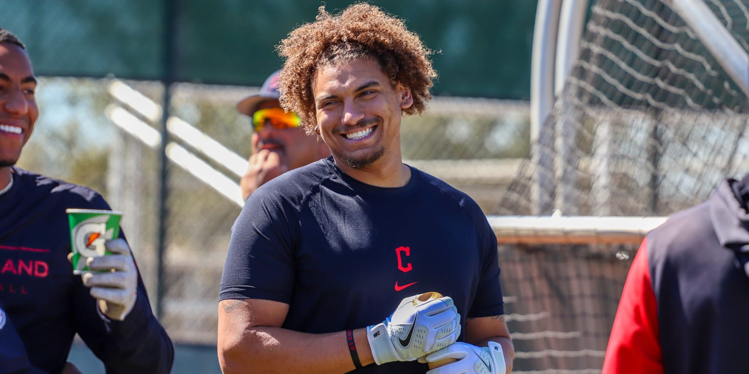 Replying to @Sports Content Josh Naylor loses it after saving the