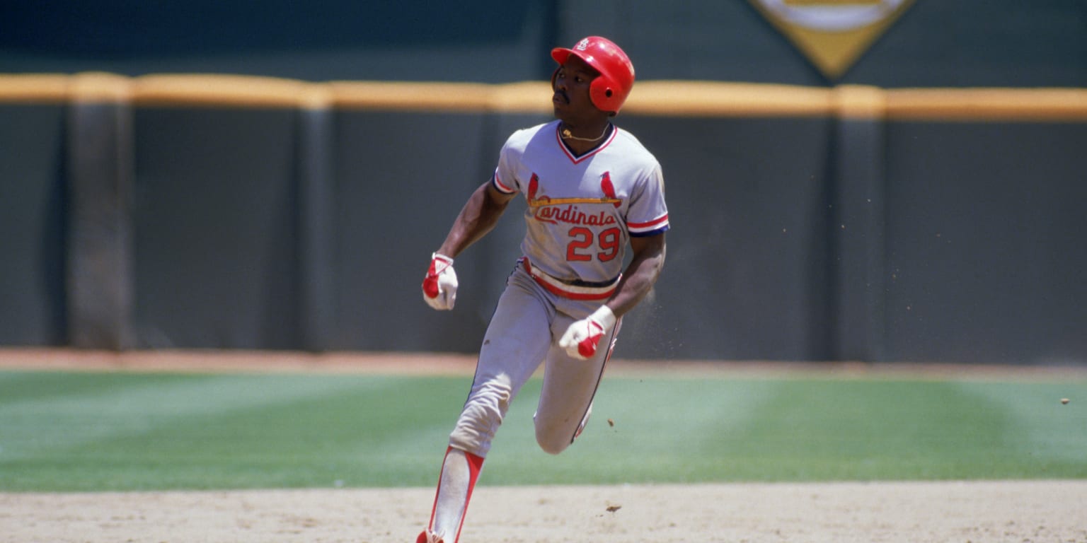 Vince Coleman Signed St. Louis Cardinals Jersey (JSA COA) 1985 Rookie –  Super Sports Center