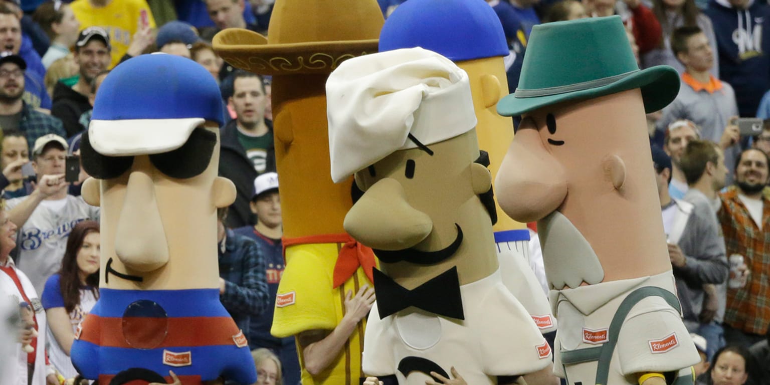 In Brewers' Sausage Race, They're All Wieners - The New York Times