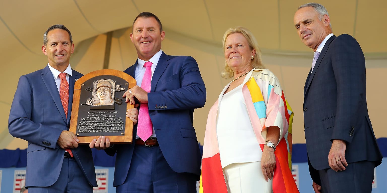 Jim Thome honored and even 'a little uncomfortable' about the