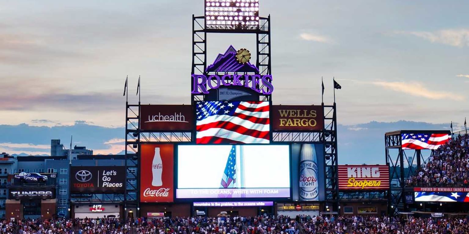 Coors Field on X: An incredible, new scoreboard was installed at