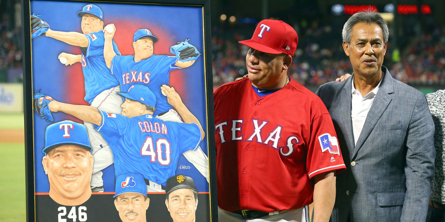 Dennis Martinez, Rangers honor Bartolo Colon