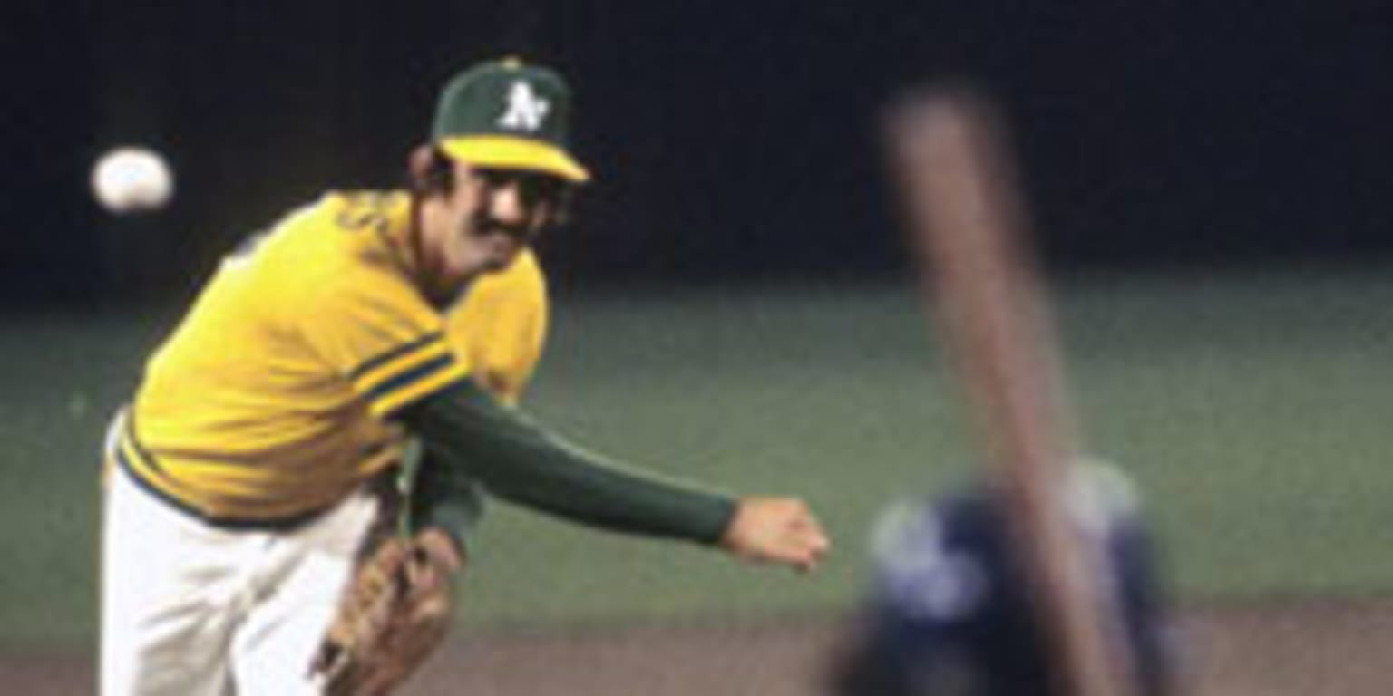 Baseball In Pics on X: Rollie Fingers and Catfish Hunter, 1974   / X