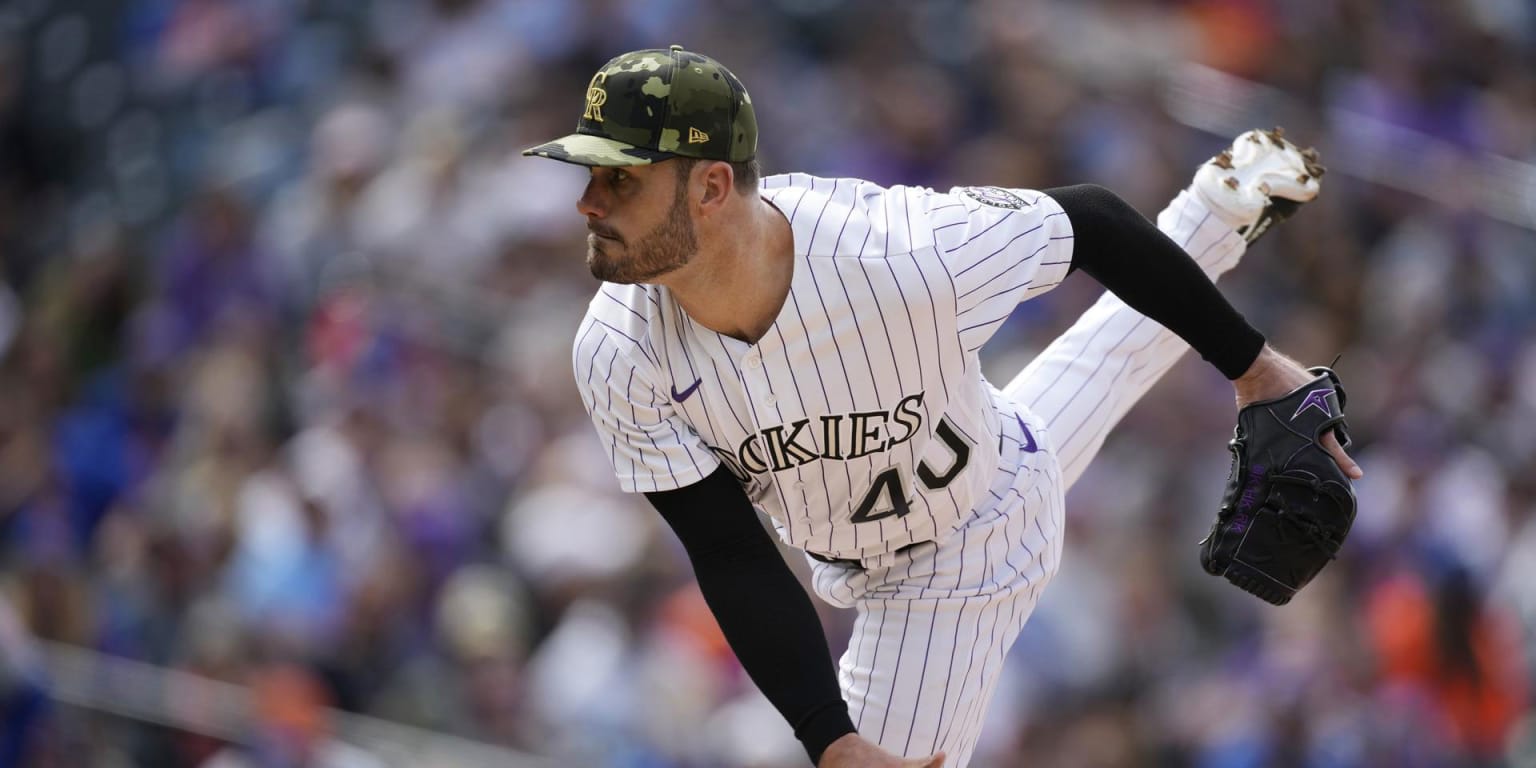 Tyler Kinley leads Rockies in appearances out of the bullpen