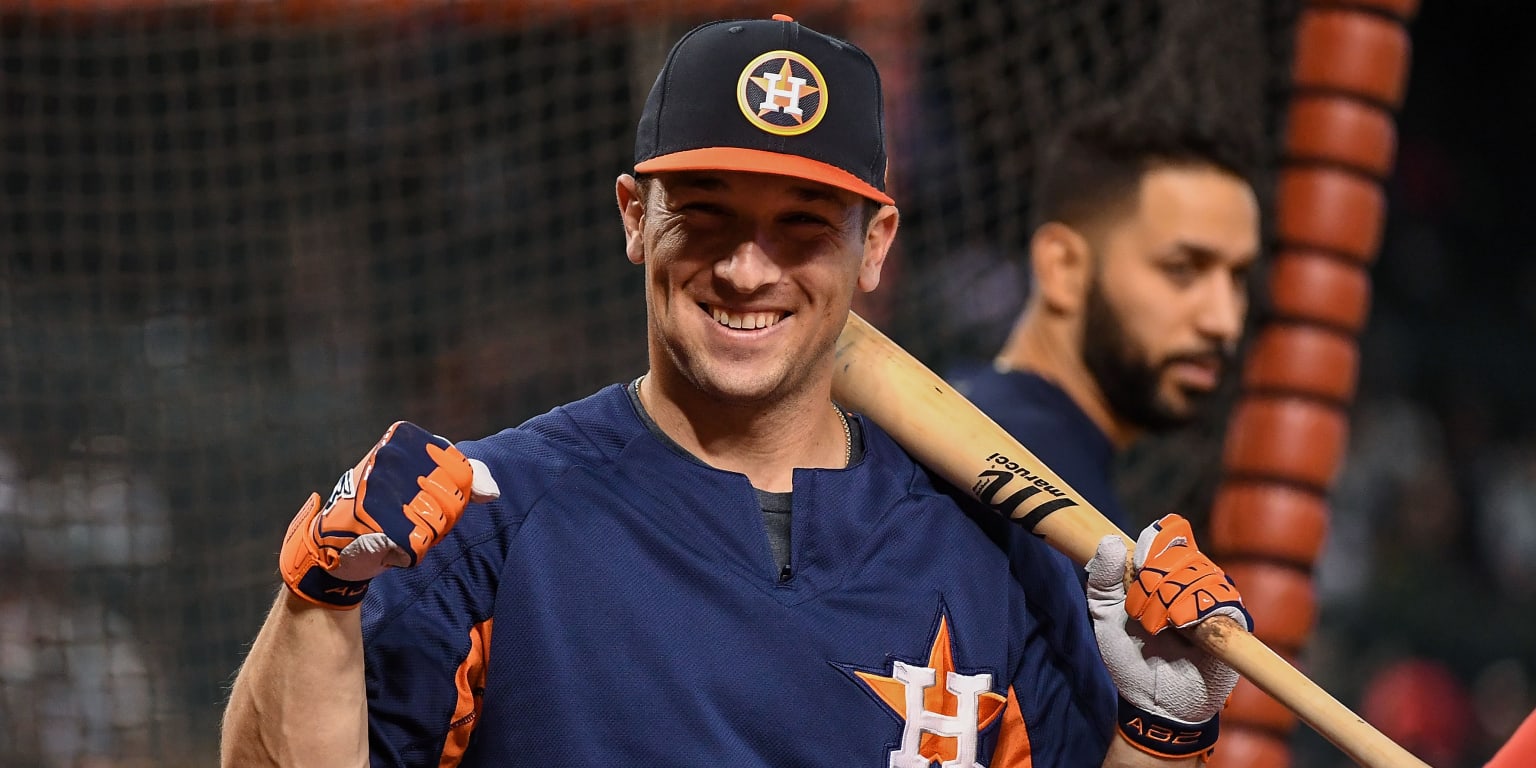 Proud LSU Tiger Alex Bregman wasn't about to put on a University of Houston  jersey, so he gifted it to a fan