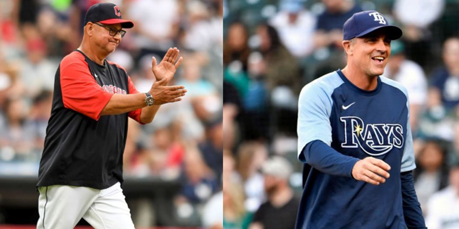 Kevin Cash steals Terry Francona's scooter and puts it in harm's way during  BP