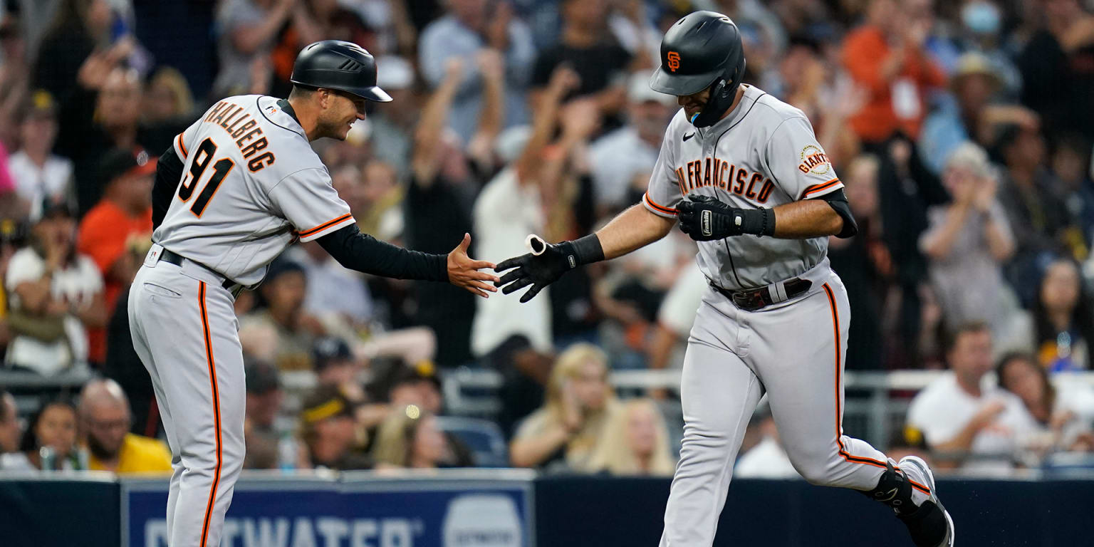 David Villar hits first MLB home run