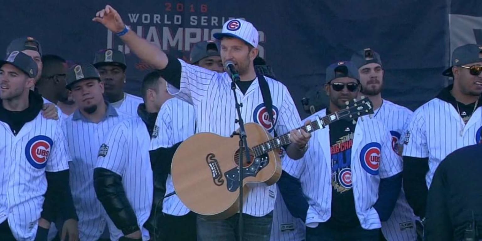 APphoto_World Series Cubs Parade Baseball