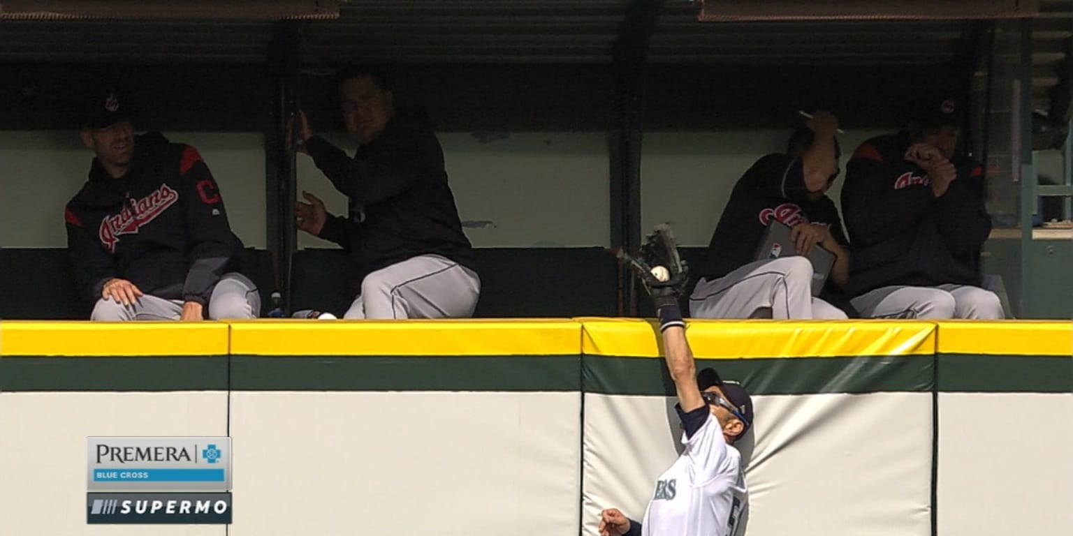 Watch: Ichiro Suzuki -- at 44 years old -- robs Jose Ramirez of a home run