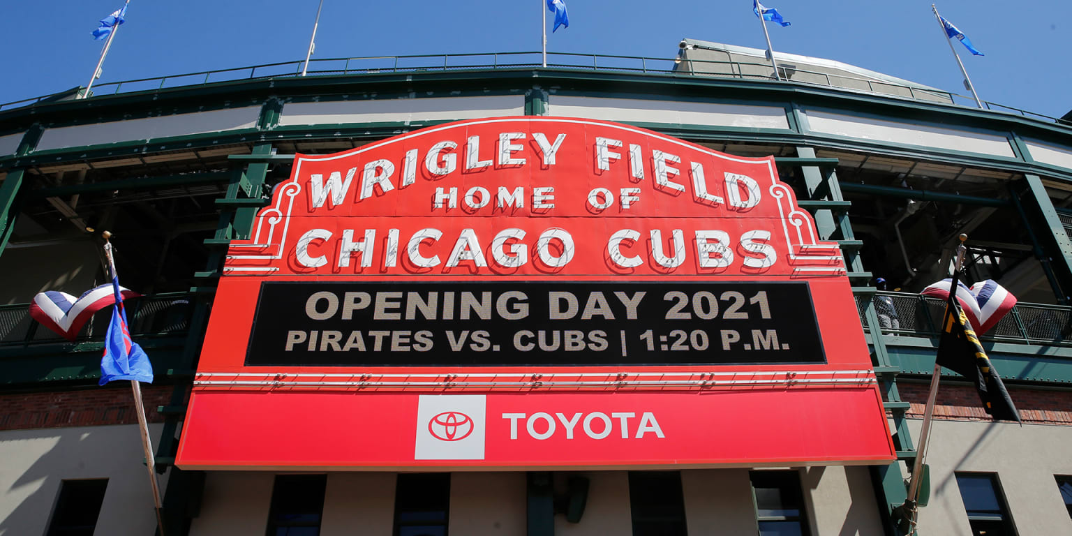 Wrigley Field will host the 'start of a new journey' on Opening