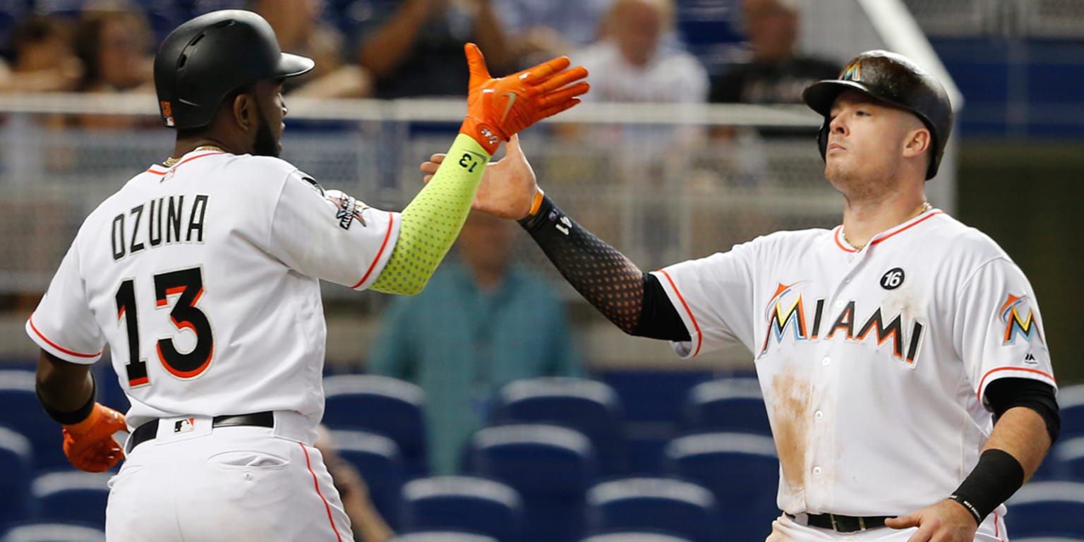 Marcell Ozuna on Jose Urena's start: 'He's awesome