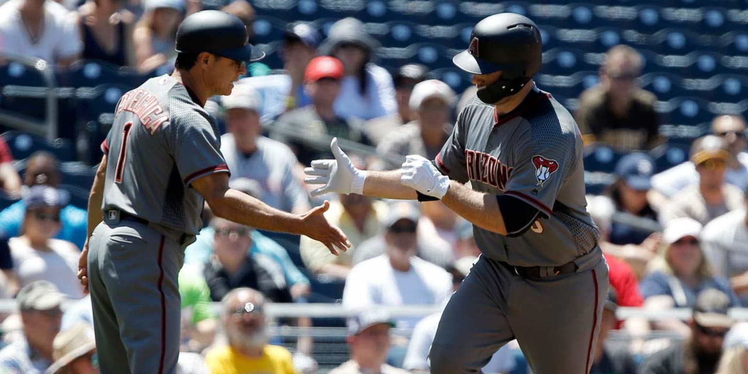 D-Backs' Chris Iannetta hit in face by pitch