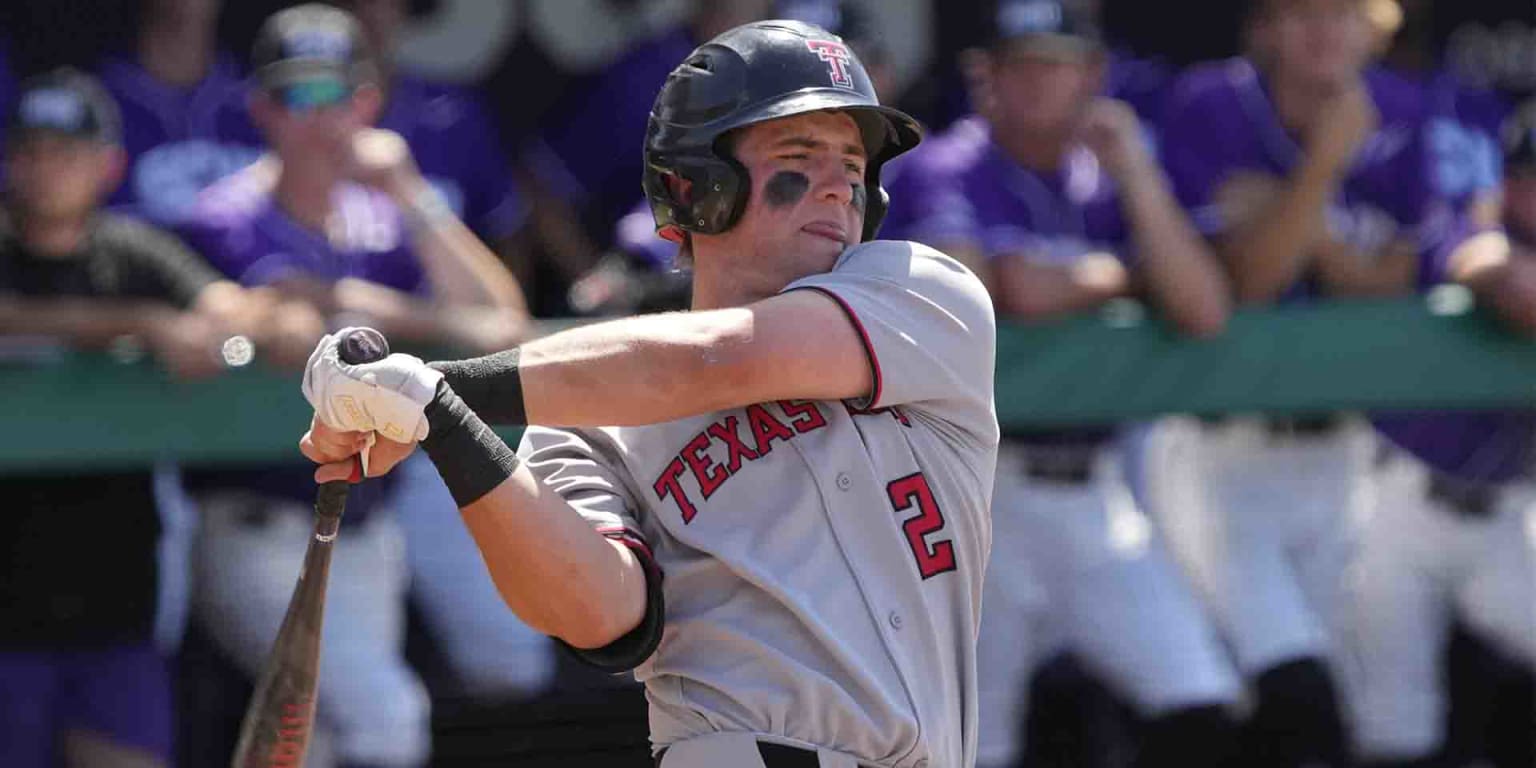 Texas Tech's Jace Jung is a top prospect as MLB draft begins