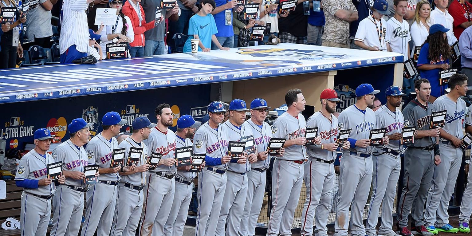 All-Star participants, fans Stand Up To Cancer