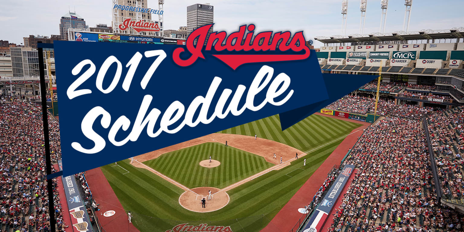 Indians schedule for 2017 announced