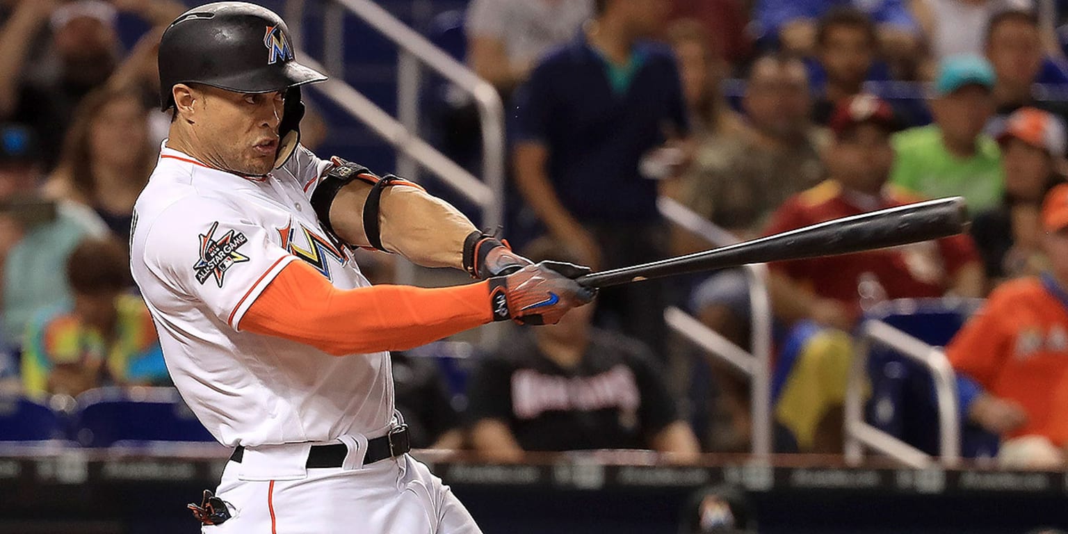 Giancarlo Stanton, Aaron Judge and Cody Bellinger are read…