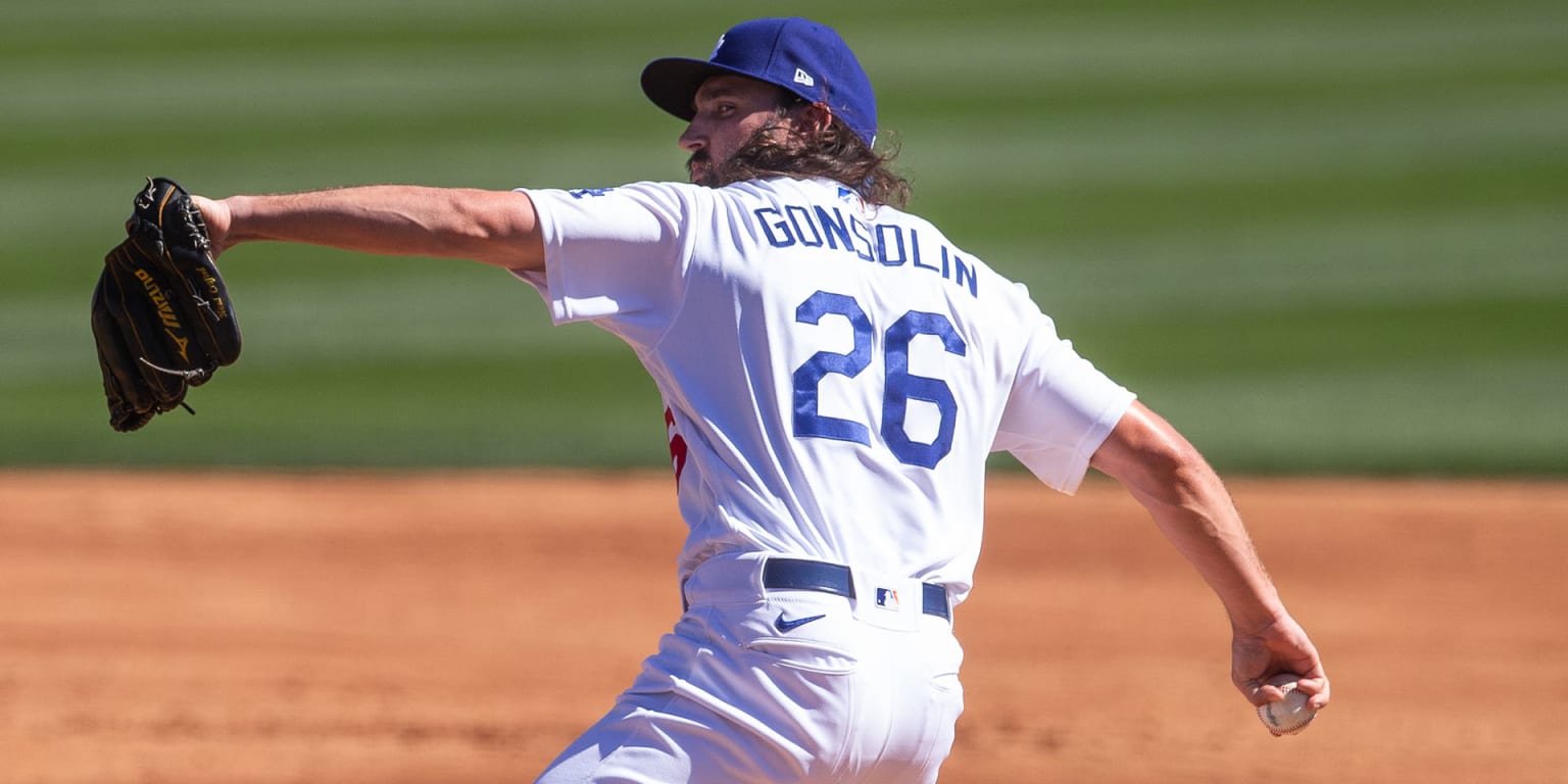 Tony Gonsolin placed on injured list with right shoulder inflammation