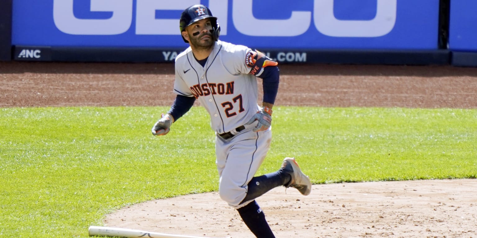 Jose Altuve responds to Yankees fans' 'F— Altuve' chants with monster,  go-ahead home run