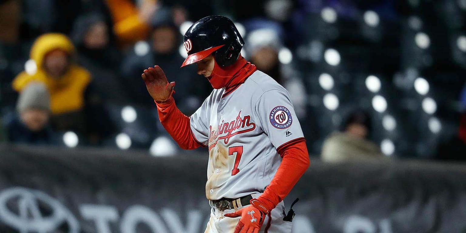 Watch: Nationals' Trea Turner hits for historic cycle against Rays 