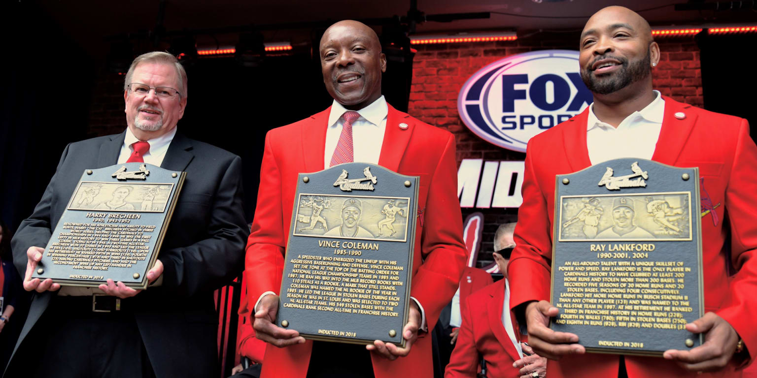 In photos: Vince Coleman, Ray Lankford inducted into St. Louis  Cardinals' Hall of Fame - All Photos 