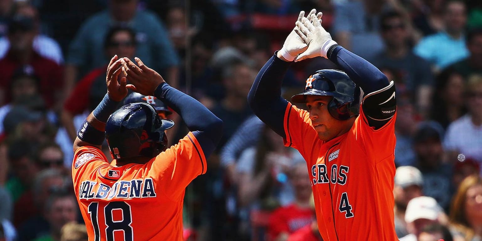 George Springer hits grand slam vs. Red Sox
