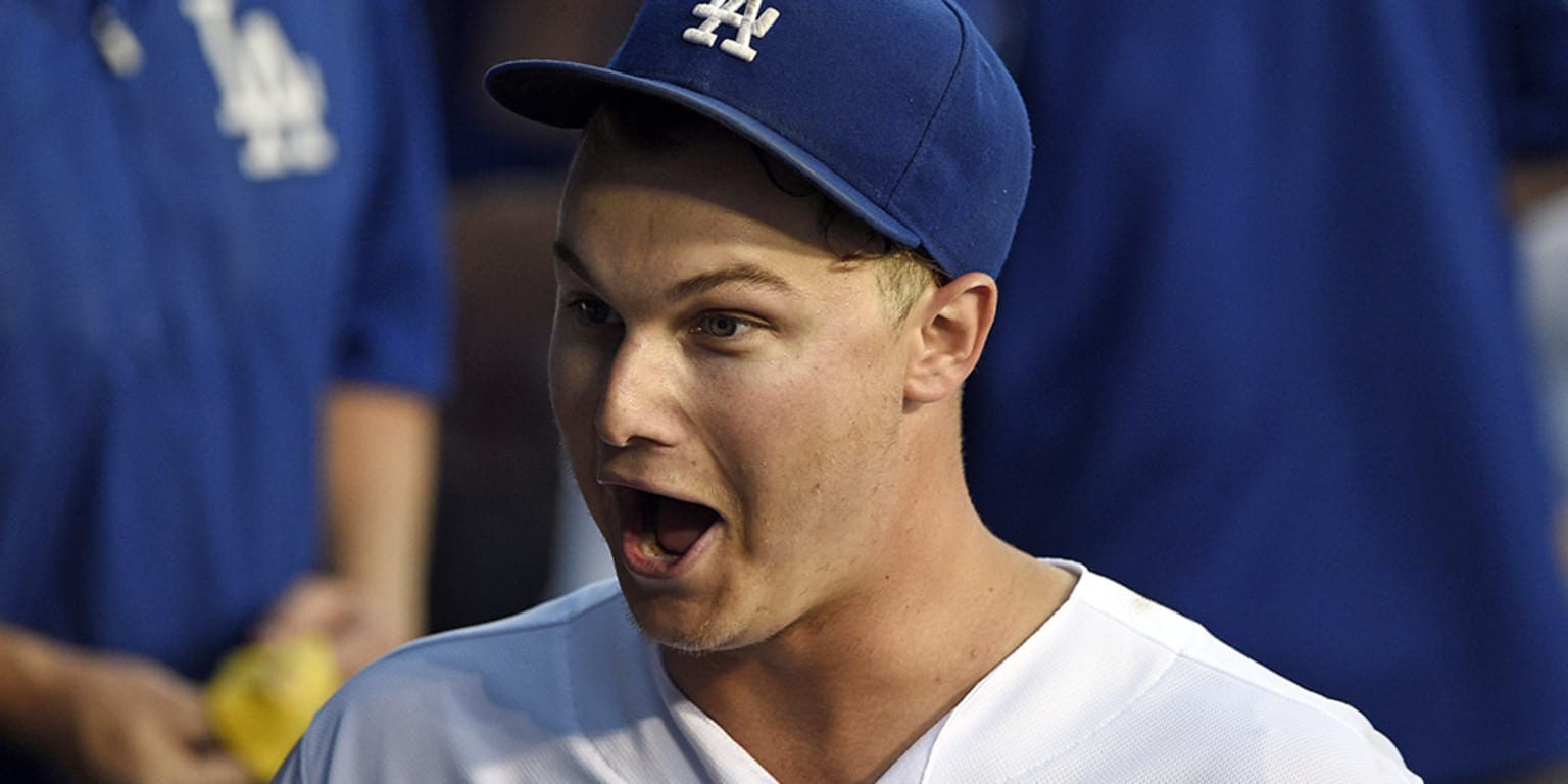 Joc Pederson is working out in the Pacific Ocean while spending