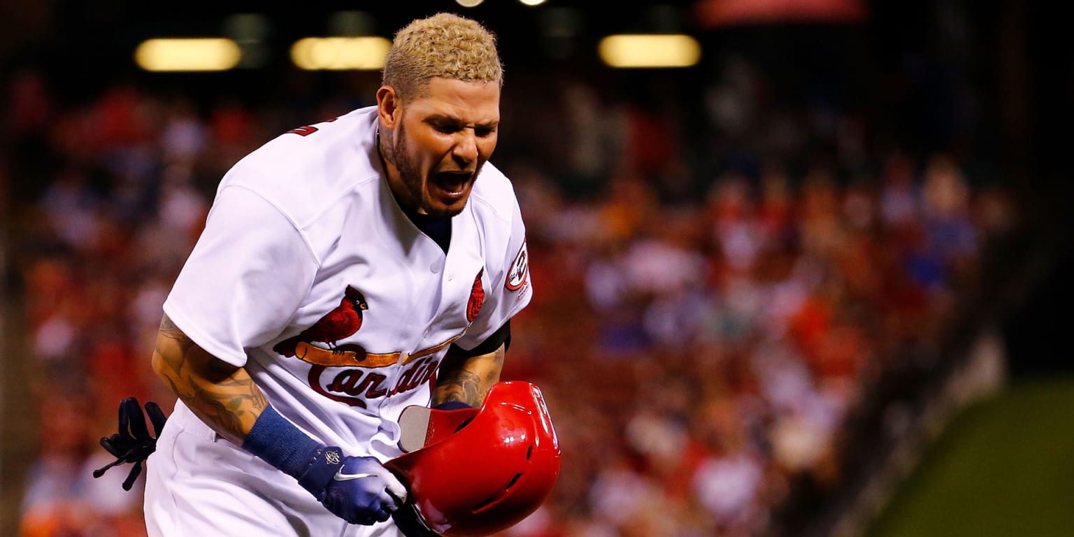 Yadier Yadi Molina St. Louis Cardinals Game-Used 2018 Players' Weekend  Jersey