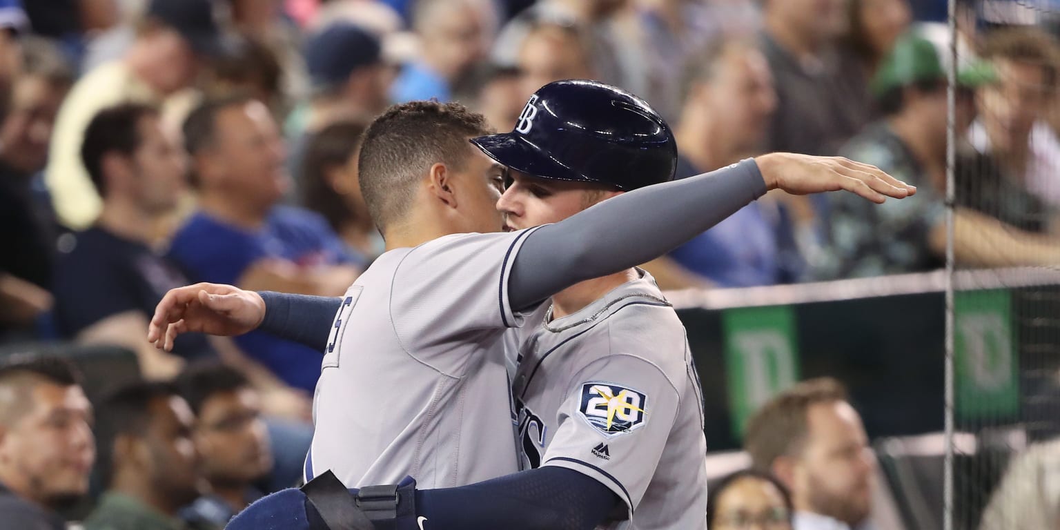 Willy Adames and Jake Bauers are sad that they can't play baseball ...