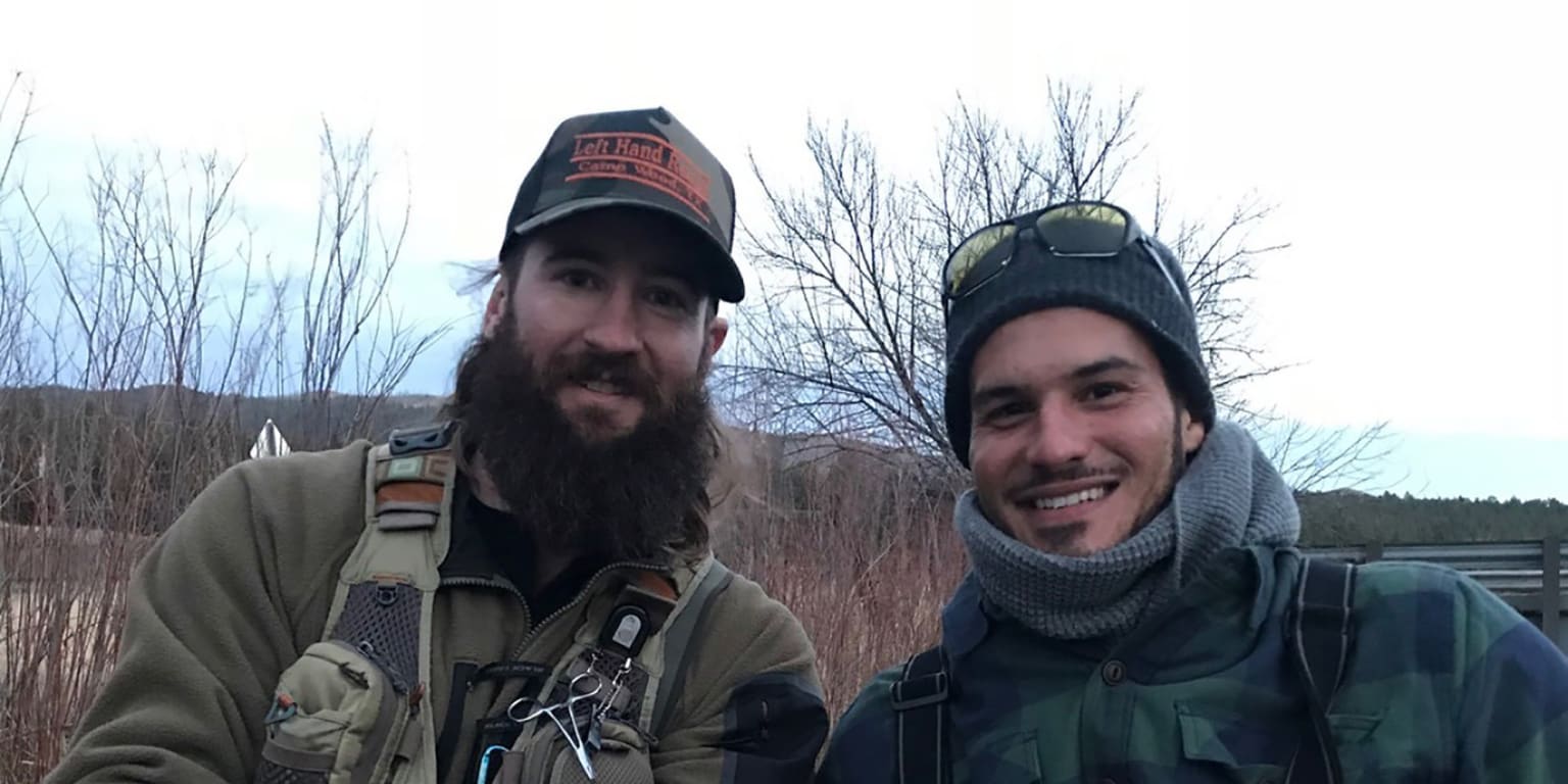 Nolan Arenado and Charlie Blackmon went fly fishing
