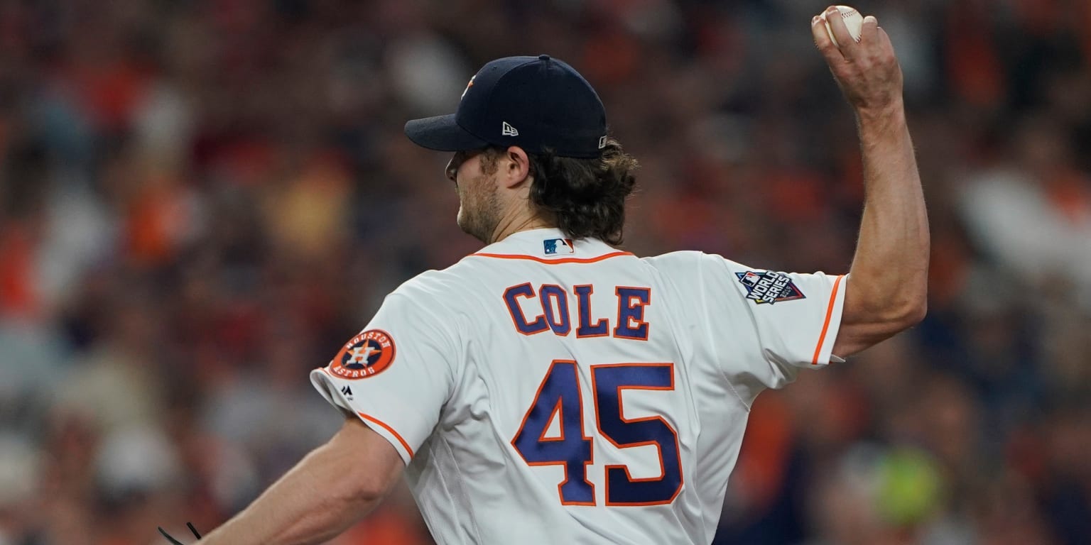 How Yankees' Gerrit Cole guaranteed he will wear No. 45 in New York 