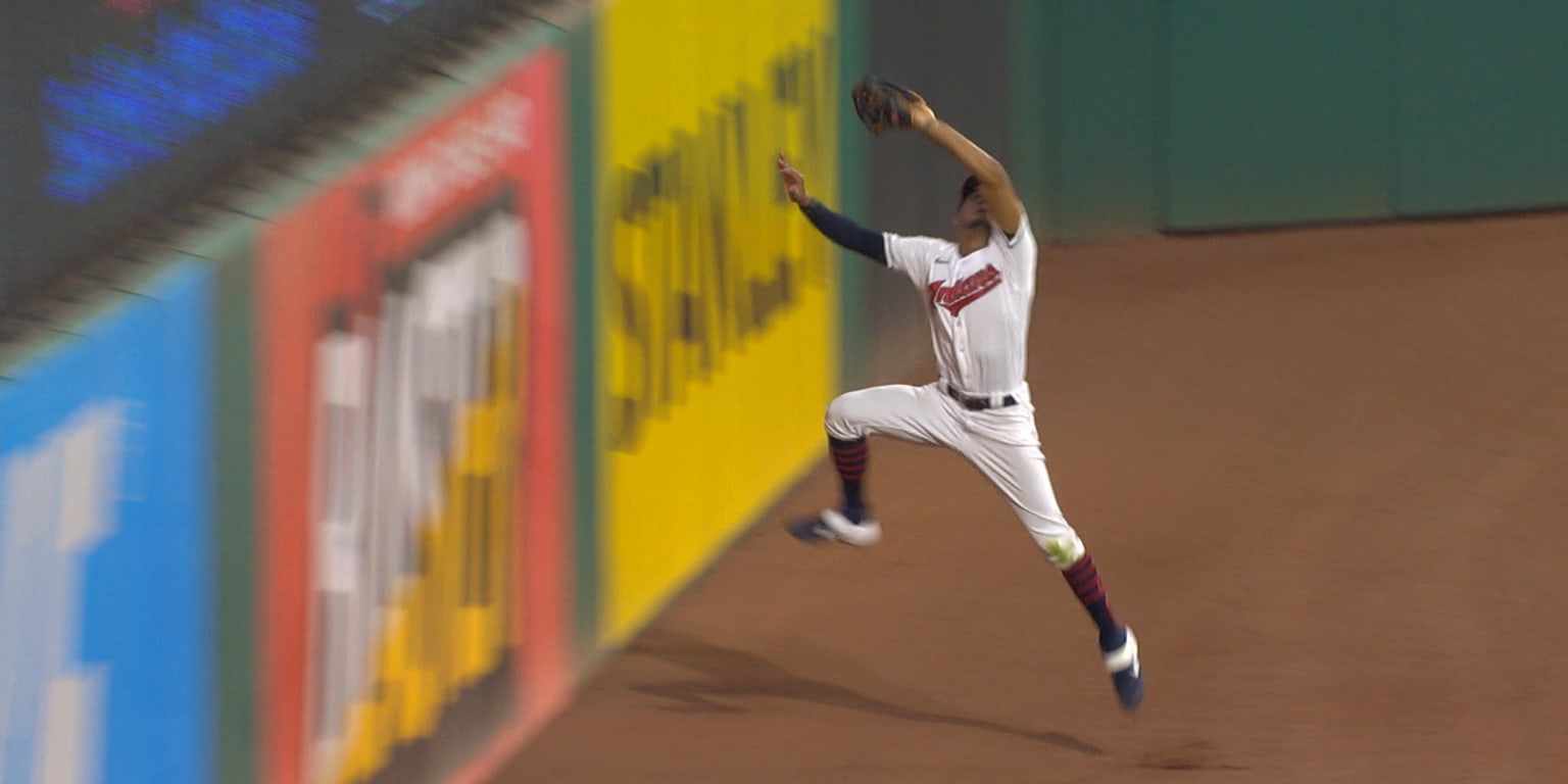 Cleveland Indians outfielders Oscar Mercado, Greg Allen help save Twins win  with gloves 