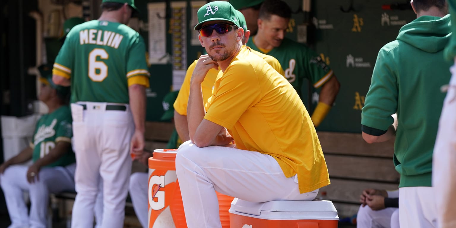 Photos: A's Bassitt returns to mound weeks after being hit in face with  line drive