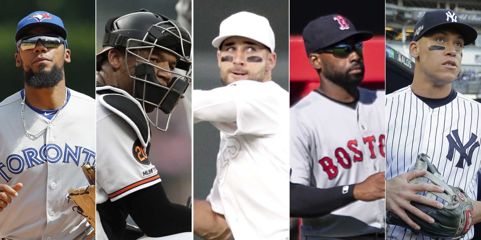 Best throwing arms in American League East