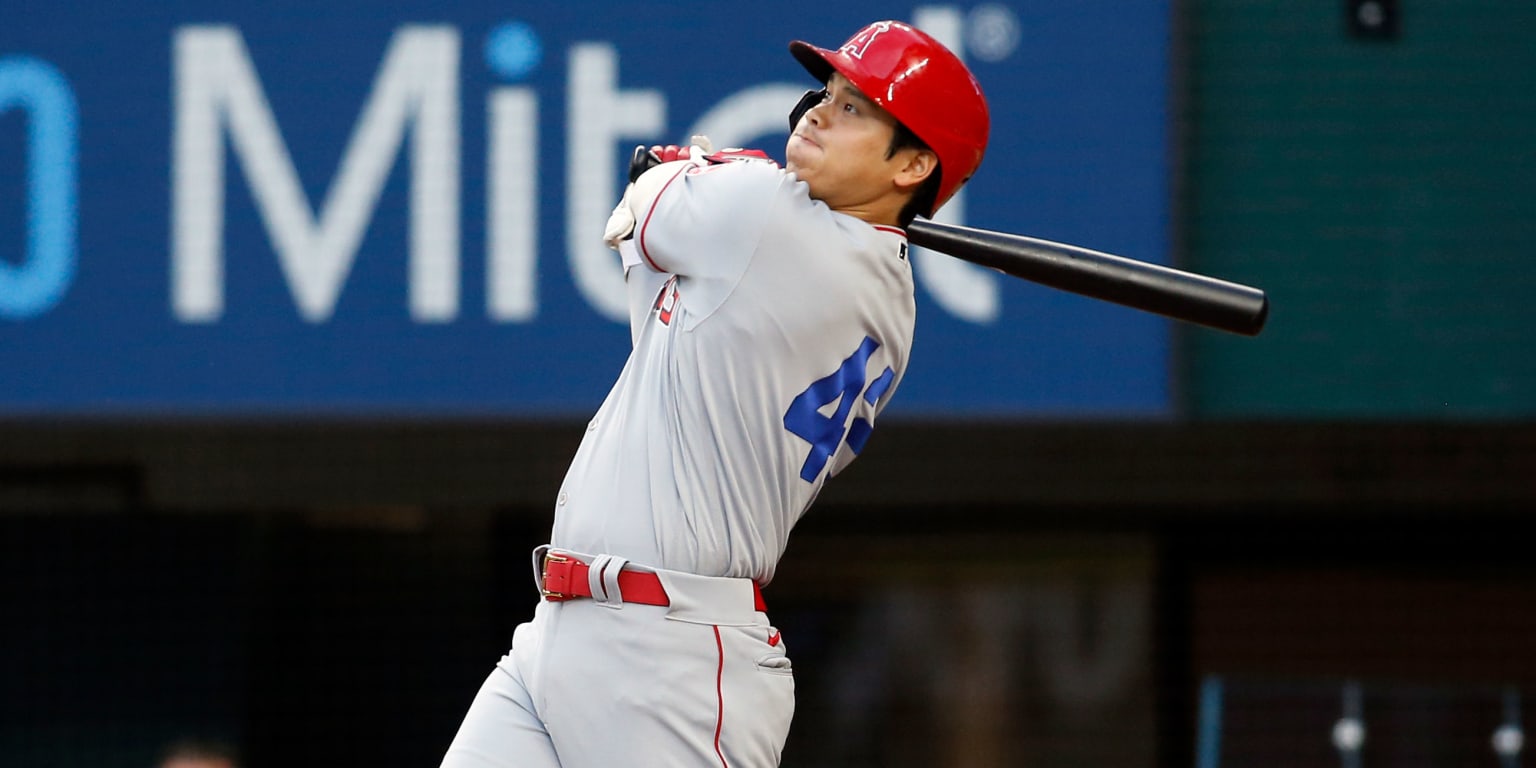 May 14, 2022 – Shohei Ohtani 100th Career Home Run Game-Used, 7