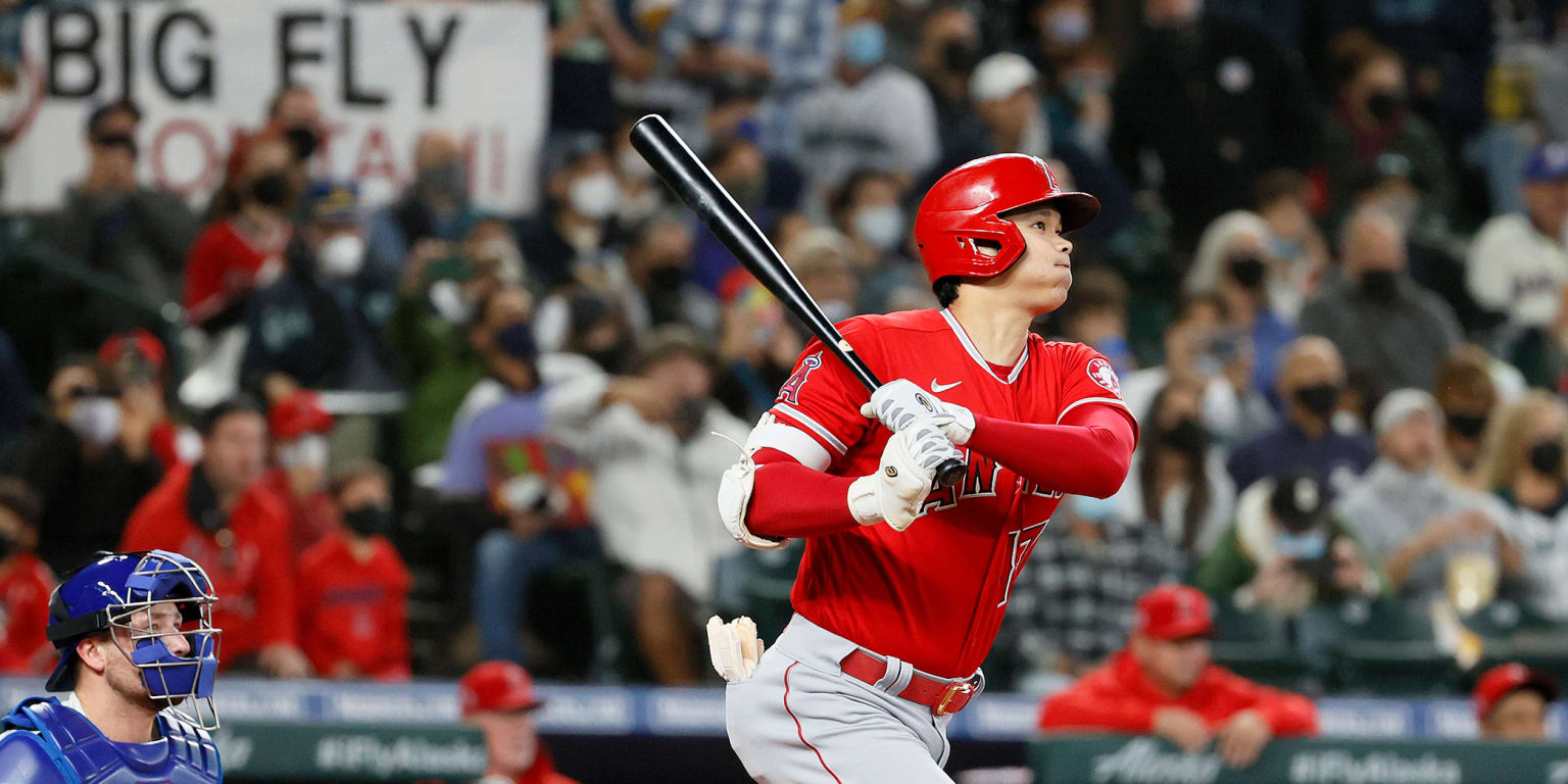 SHOHEI OHTANI HITTING STATS 2021 visual data 5