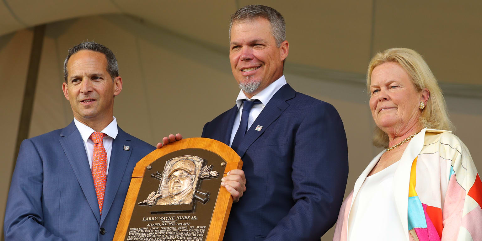 Chipper Jones spent his entire Hall of Fame career with the Atlanta Braves  - Sports Collectors Digest