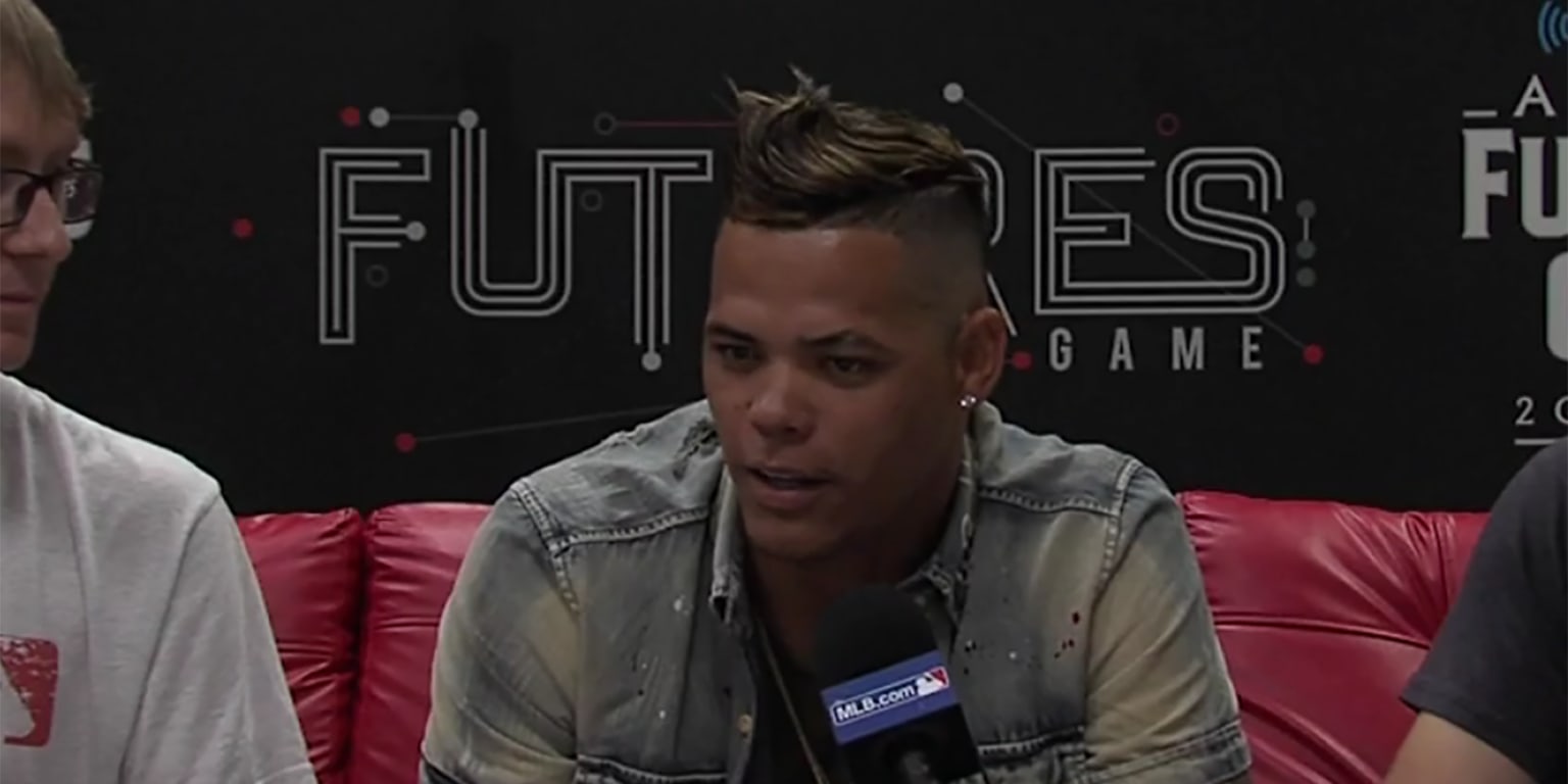 Futures Gamer Yoan Lopez might have the best hair in baseball