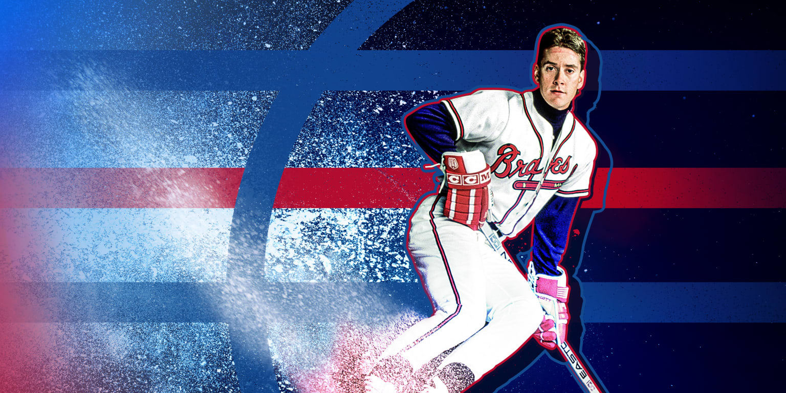 Braves' Tom Glavine turned down the NHL after being drafted in the 4th  round