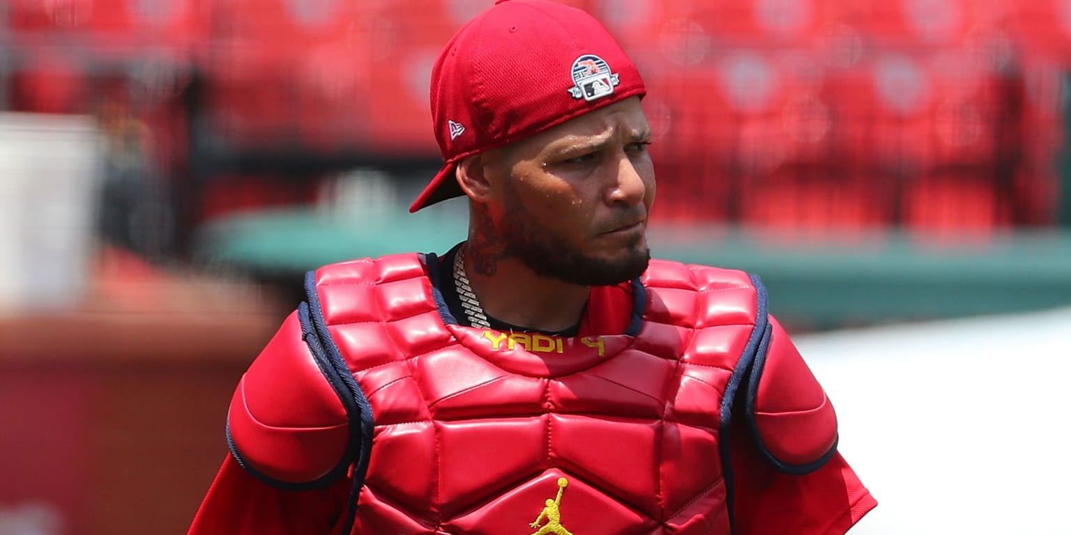 CBS Sports on X: Yadier Molina is rocking this epic mask tonight